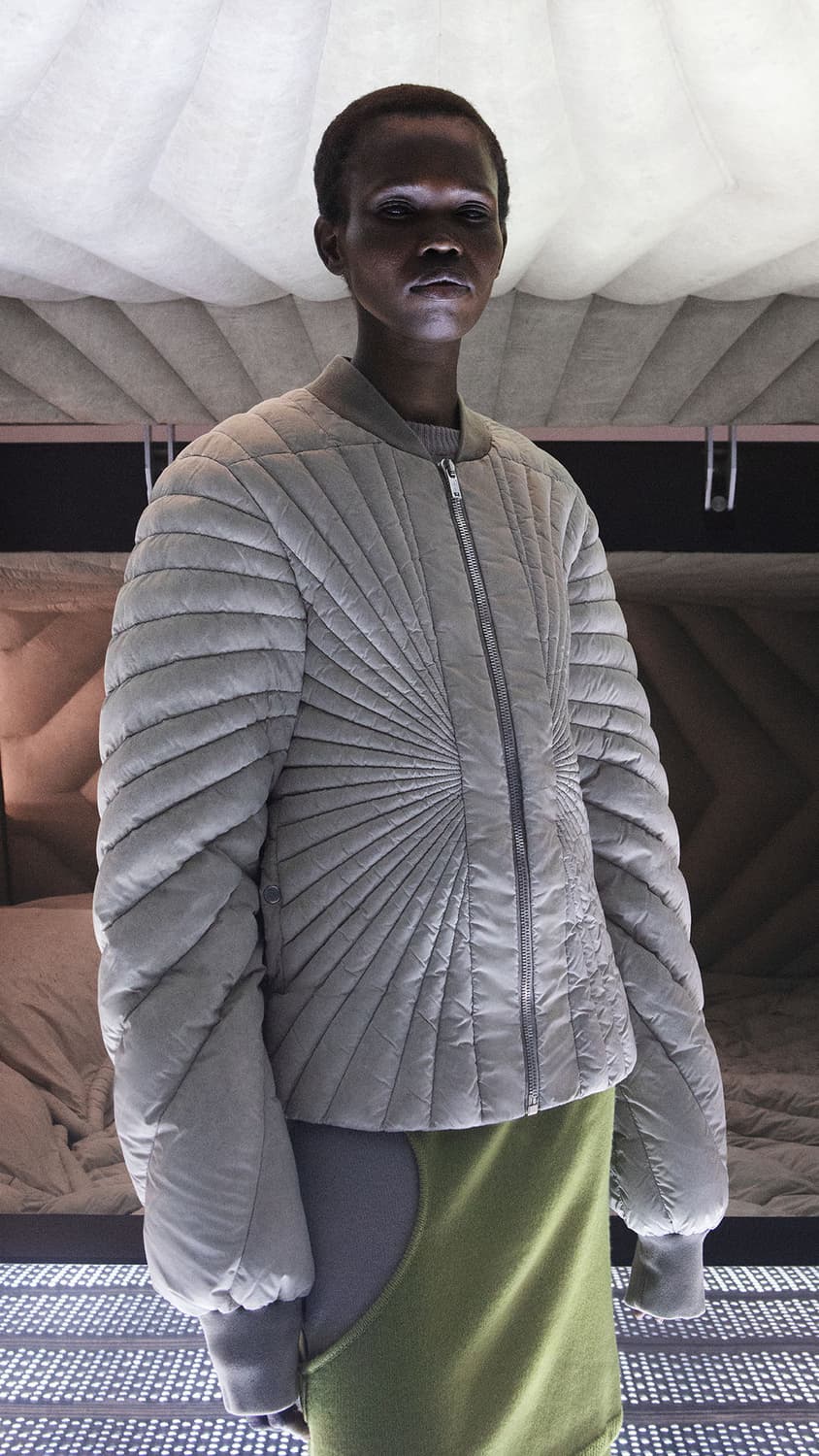 몽클레어 릭오웬스 래디언스 봄버 숏패딩 상품이미지1