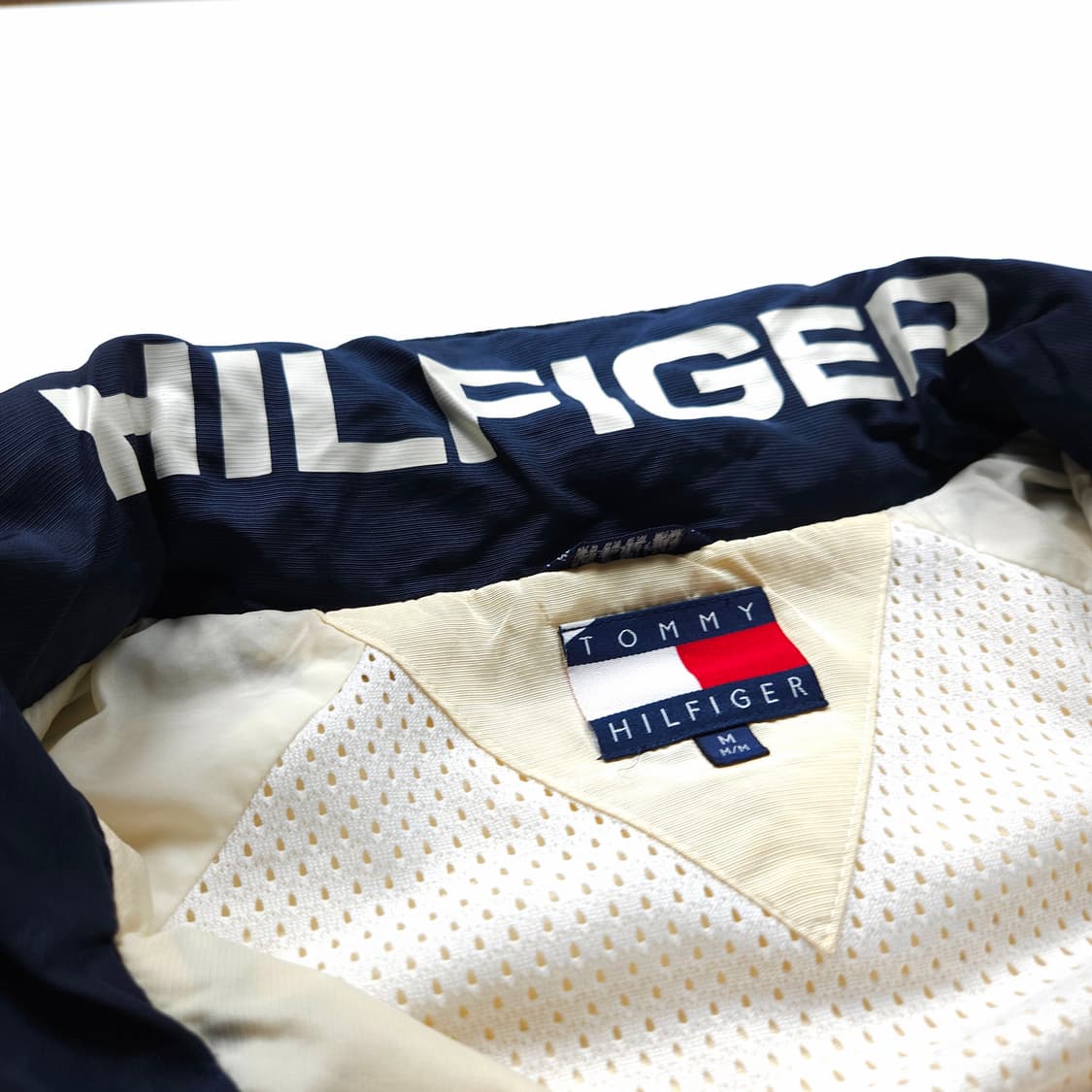 00s 타미힐피거 올드스쿨 사이드라인 자켓 (XL) 상품이미지9