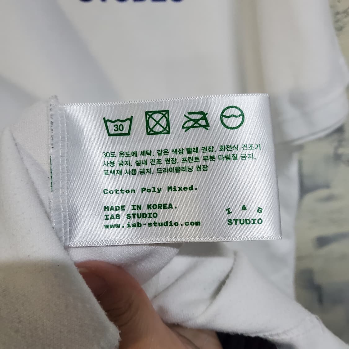 아이앱스튜디오 라운드 반팔티  상품이미지5