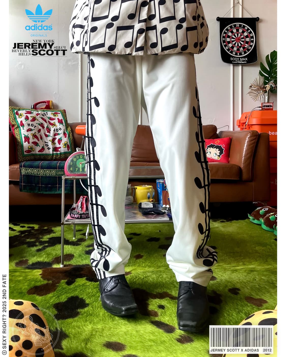 Jeremy Scott X Adidas 2012fw Track Pants 상품이미지1