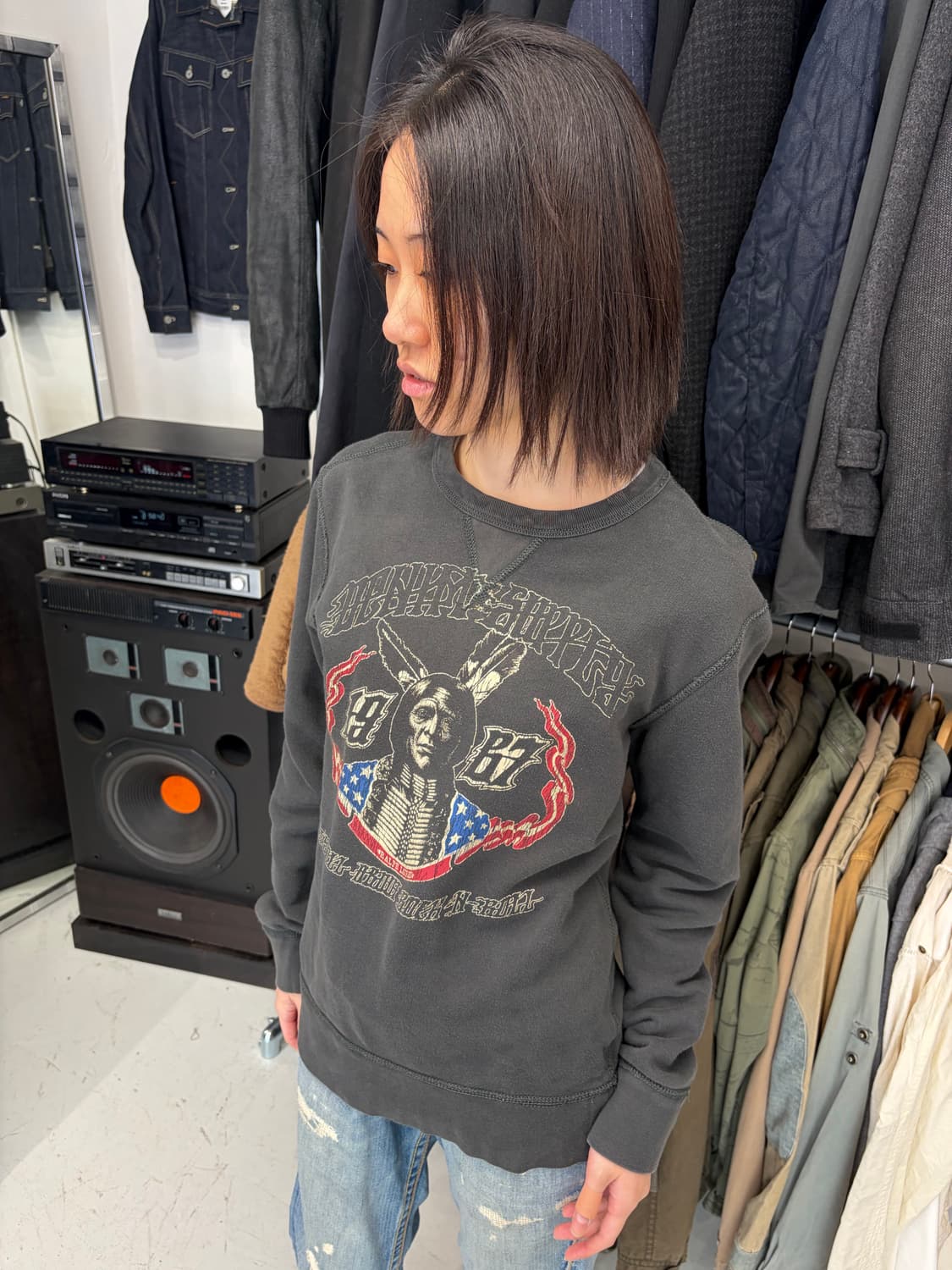 Denim & Supply Ralph Lauren 인디언 그래픽 크루넥  상품이미지2