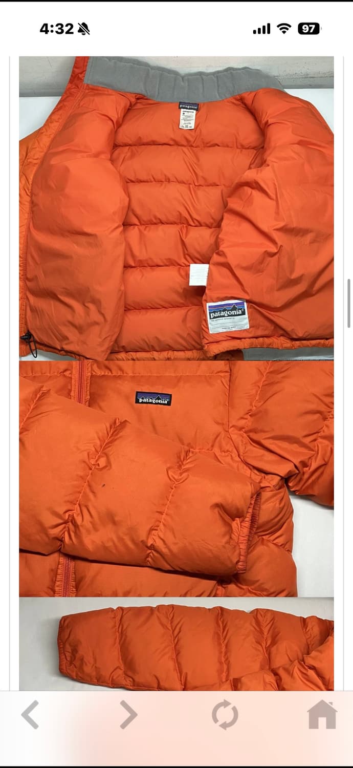 파타고니아 키즈 xxl 오렌지  상품이미지6