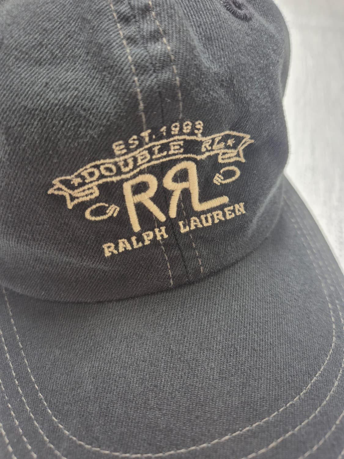 RRL 렌치로고 트윌 볼캡 상품이미지2