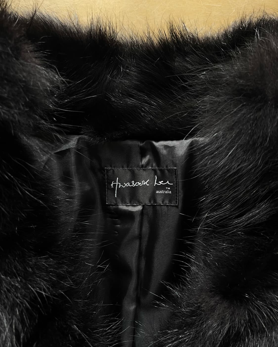 V-Kei Black Real Lamb & Raccoon Fur JK 상품이미지7