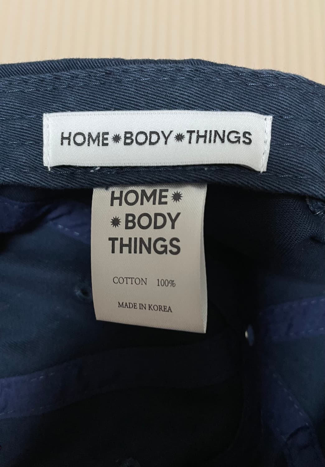 홈바디띵즈 HOMEBODY SEOUL CAP(NAVY) 상품이미지3