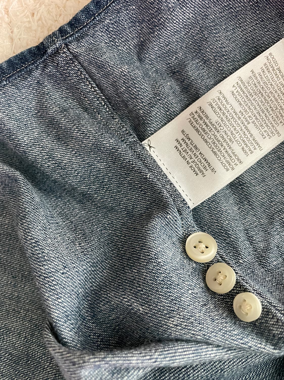 폴로 데님 셔츠 (QR정품) 상품이미지7
