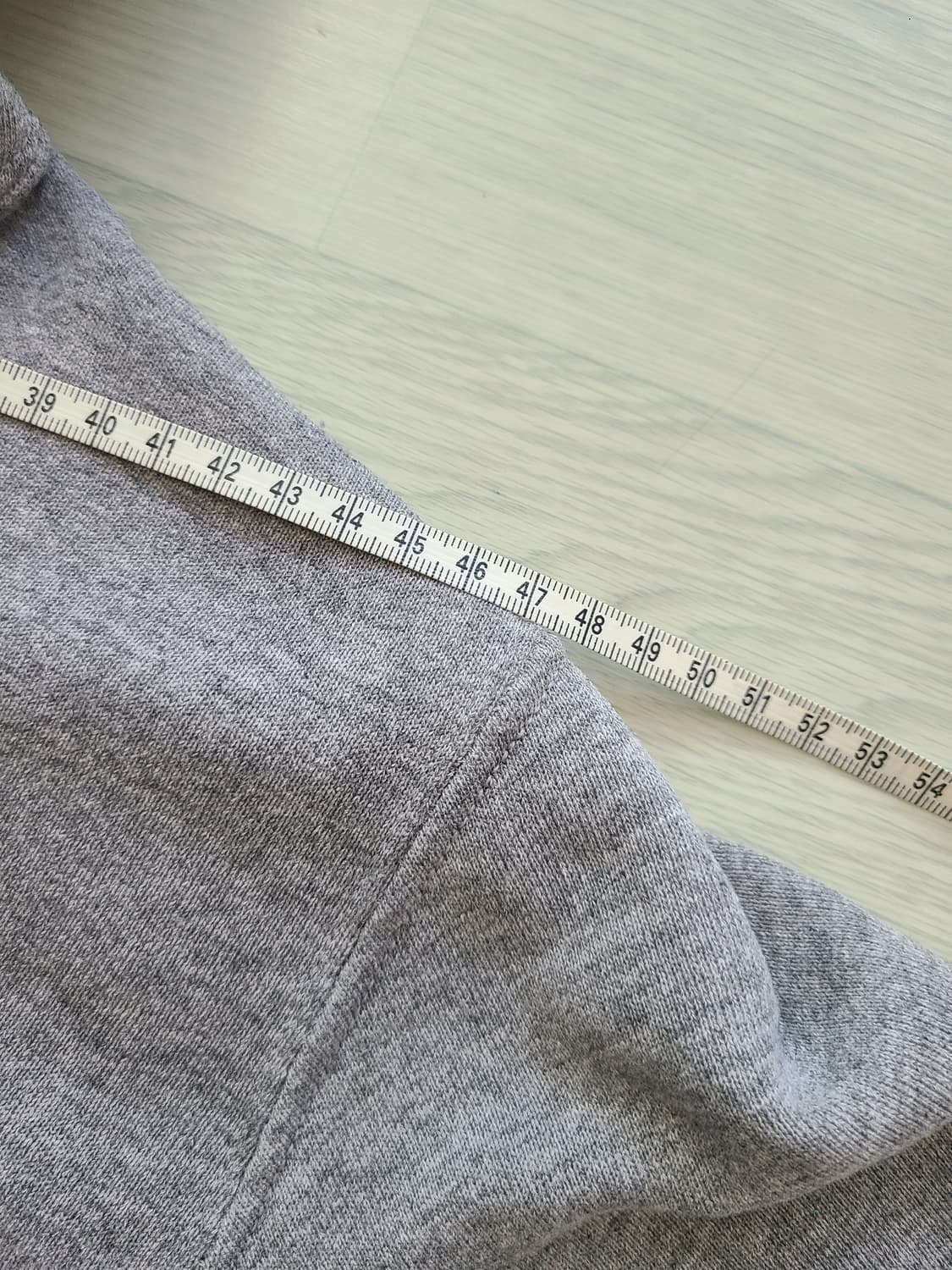 [M] 러셀 애슬래틱 그레이 후드티 판매 상품이미지8