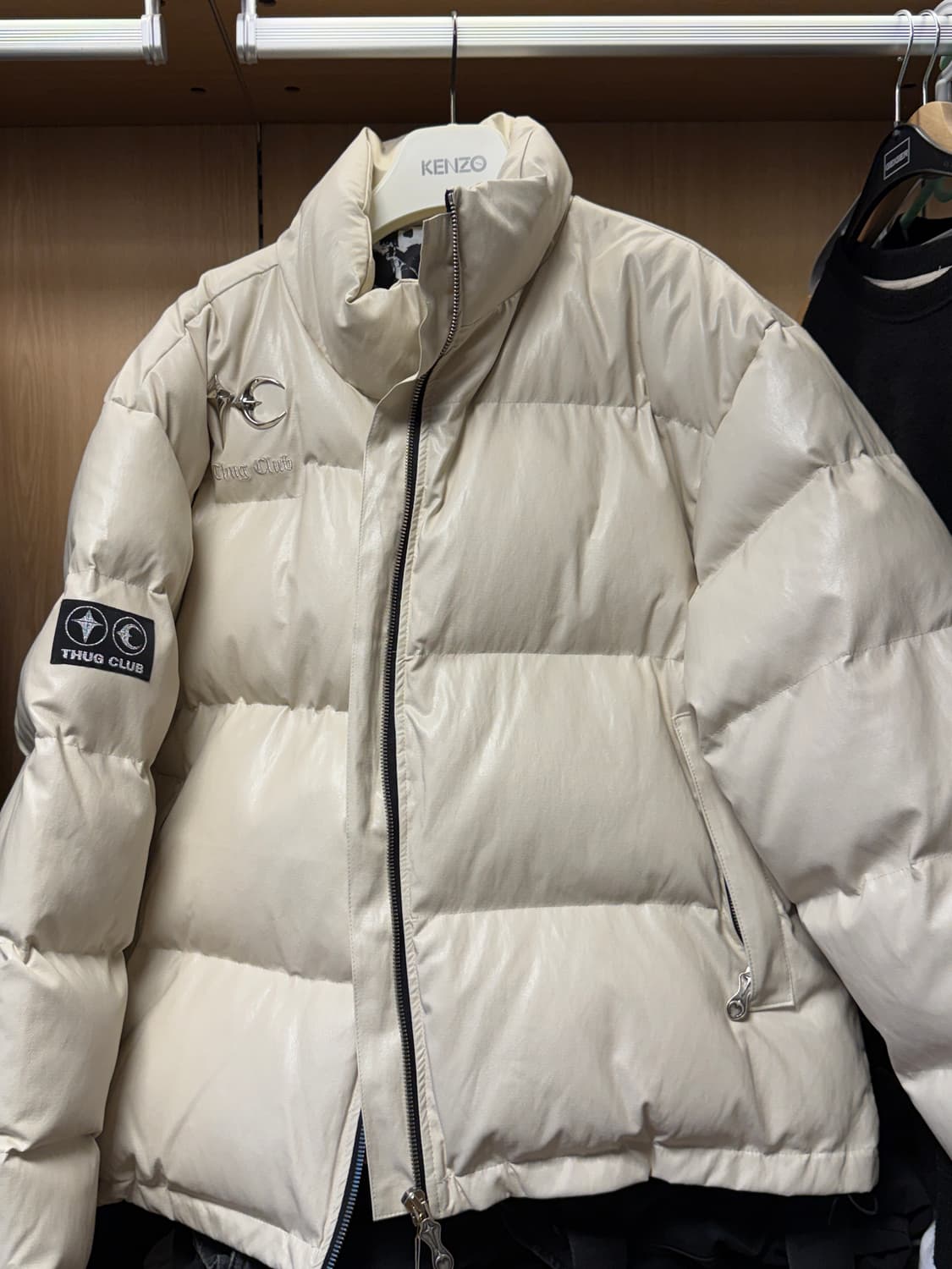 떠그클럽 패딩 화이트 3사이즈 새상품 상품이미지1