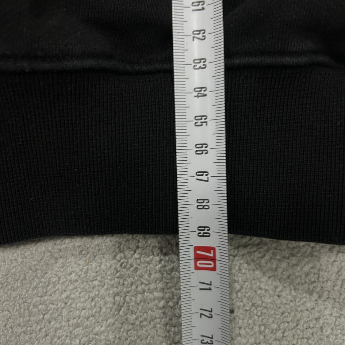 아크메드라비 블랙 후드티 인물 프린팅 m 상품이미지4