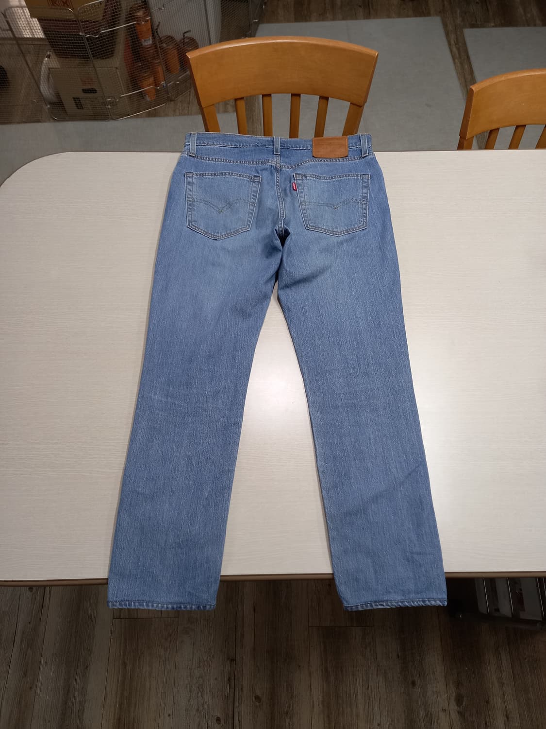 32 빅E 리바이스511 봄여름용 워싱 스판 슬림일자진 32-320 상품이미지2