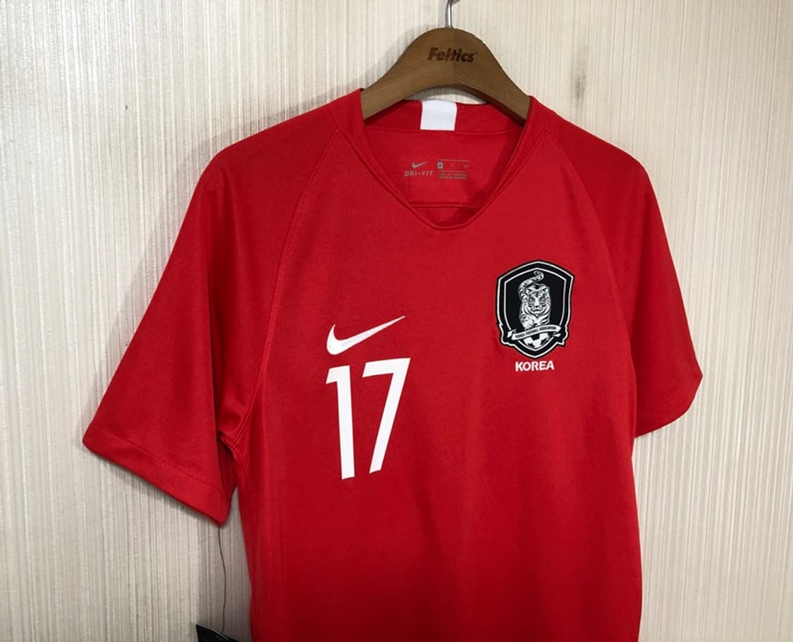 나이키 18-20 대한민국 축구국대 홈유니폼 S(90) #17 파울루벤투 상품이미지5