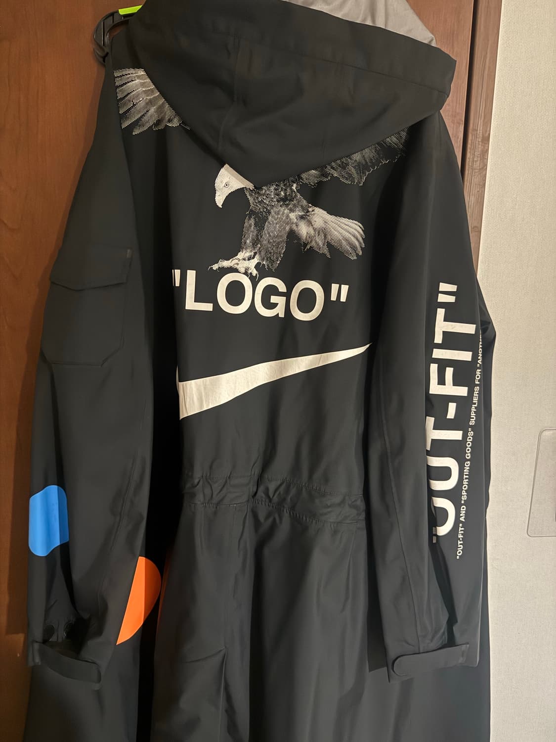 오프화이트 x 나이키랩 풋볼 롱자켓 상품이미지2