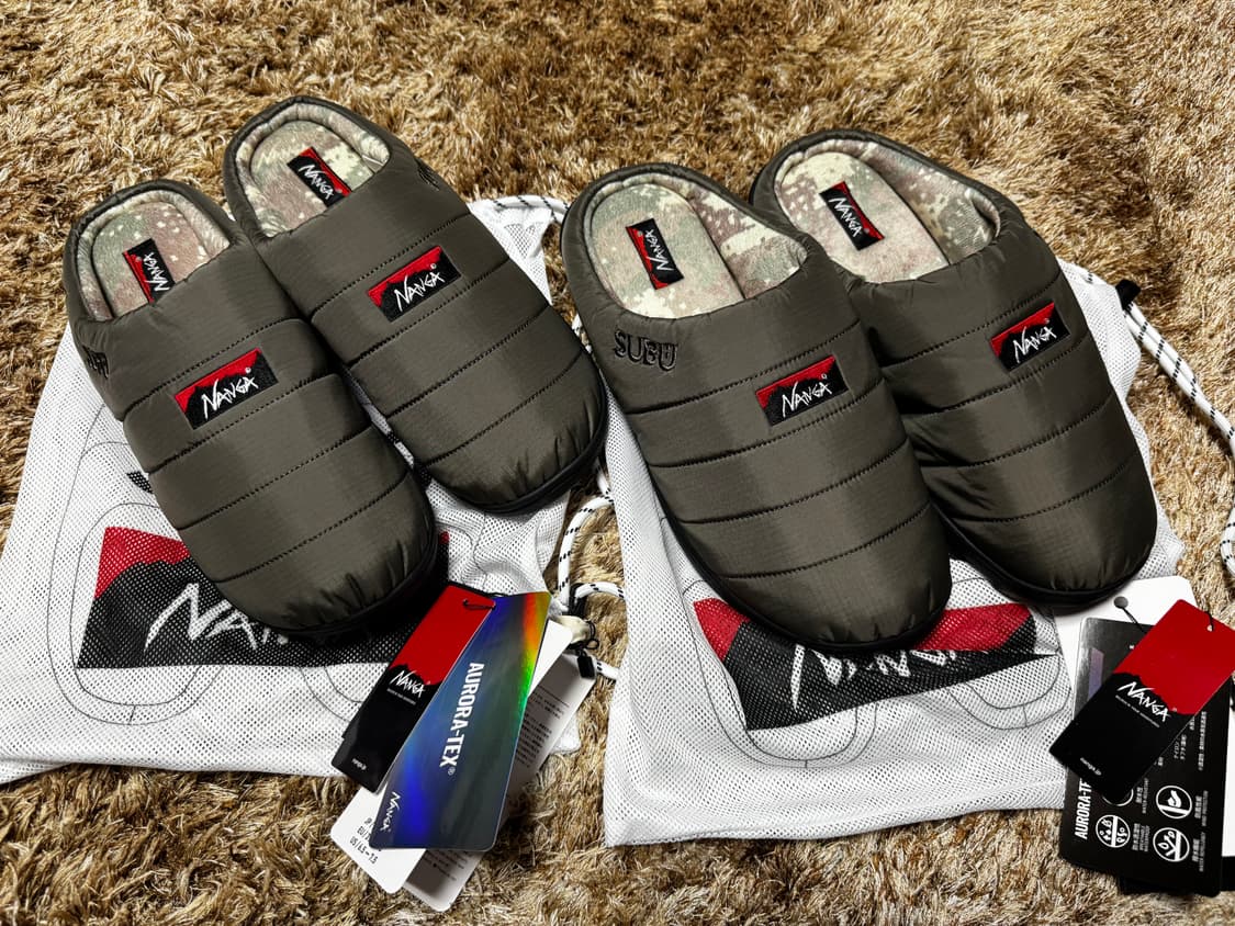 새상품)난가x스부 윈터샌들 멜란지 사이즈 2(260-75) 상품이미지1