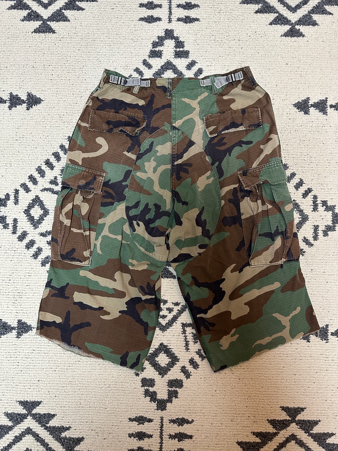 90s 미군 우드랜드 컷오프 팬츠 상품이미지6