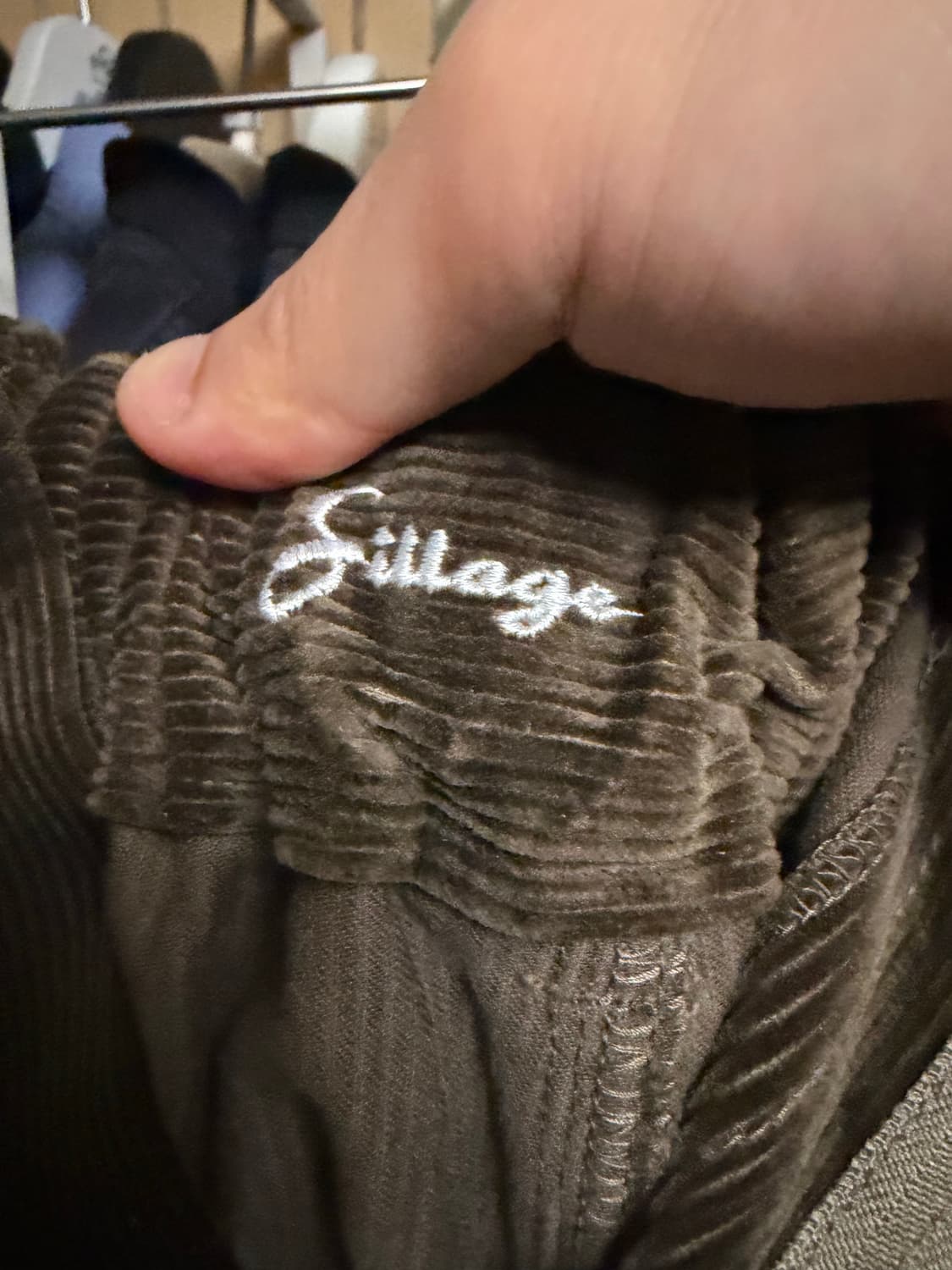 [F] 실라주 sillage 코듀로이 벌룬 팬츠 상품이미지2