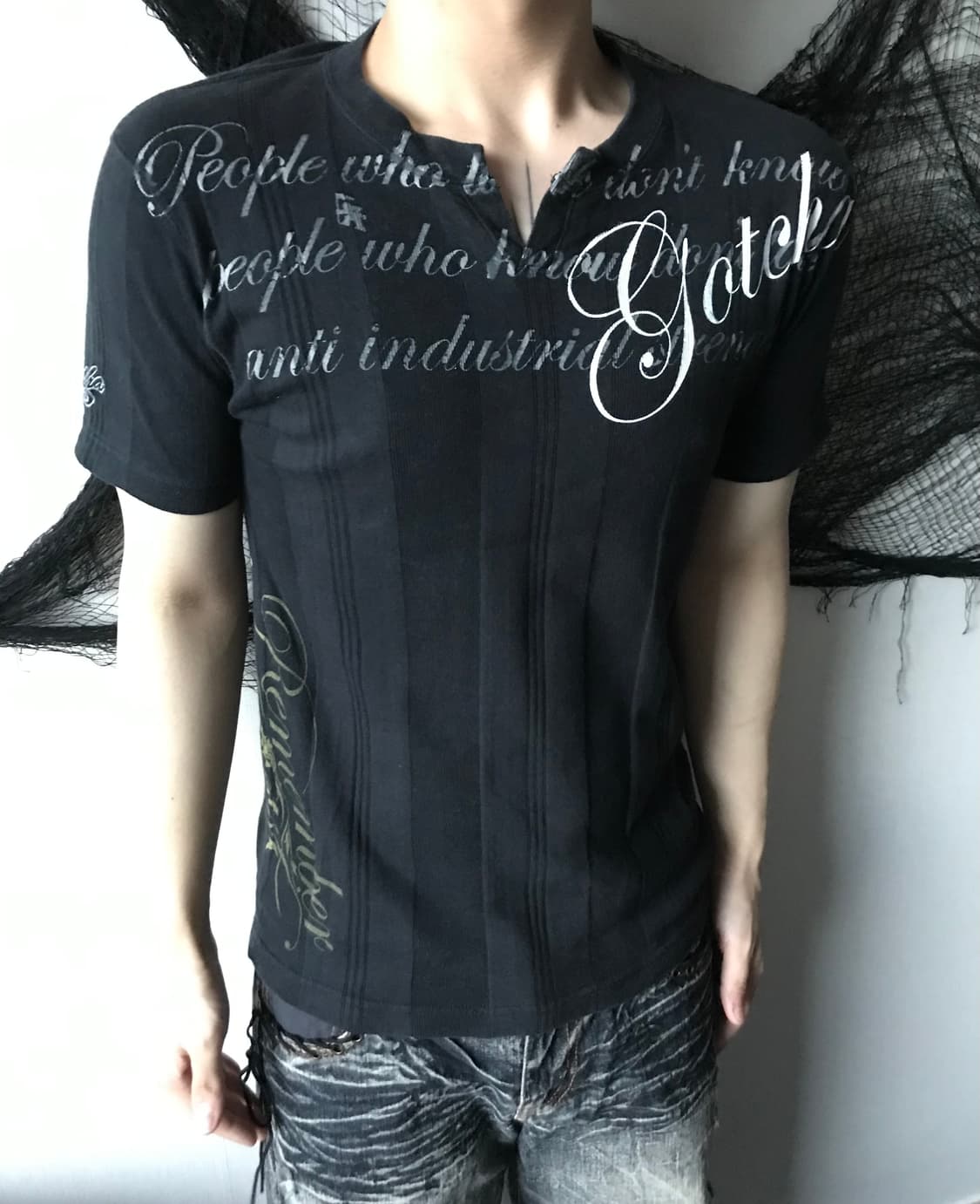00s mood lettering halfsleeve 상품이미지6