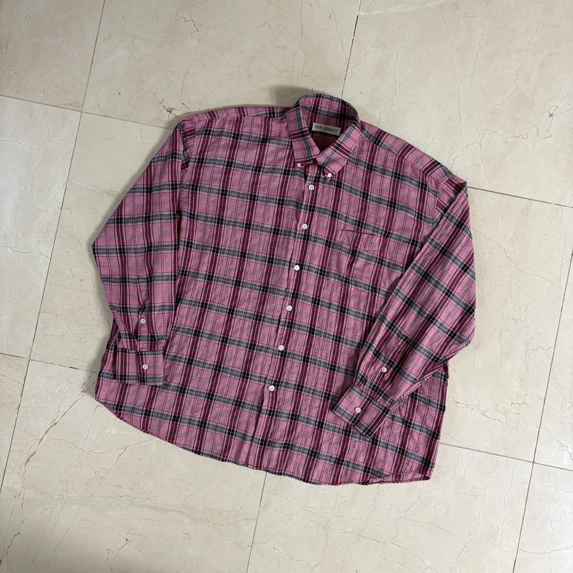 Our Legacy Borrowed BD Shirt Cerise 상품이미지2