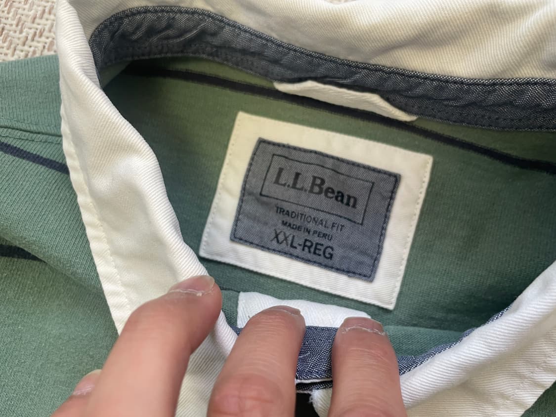Ll.bean 엘엘빈 스트라이프 카라 티셔츠 상품이미지4