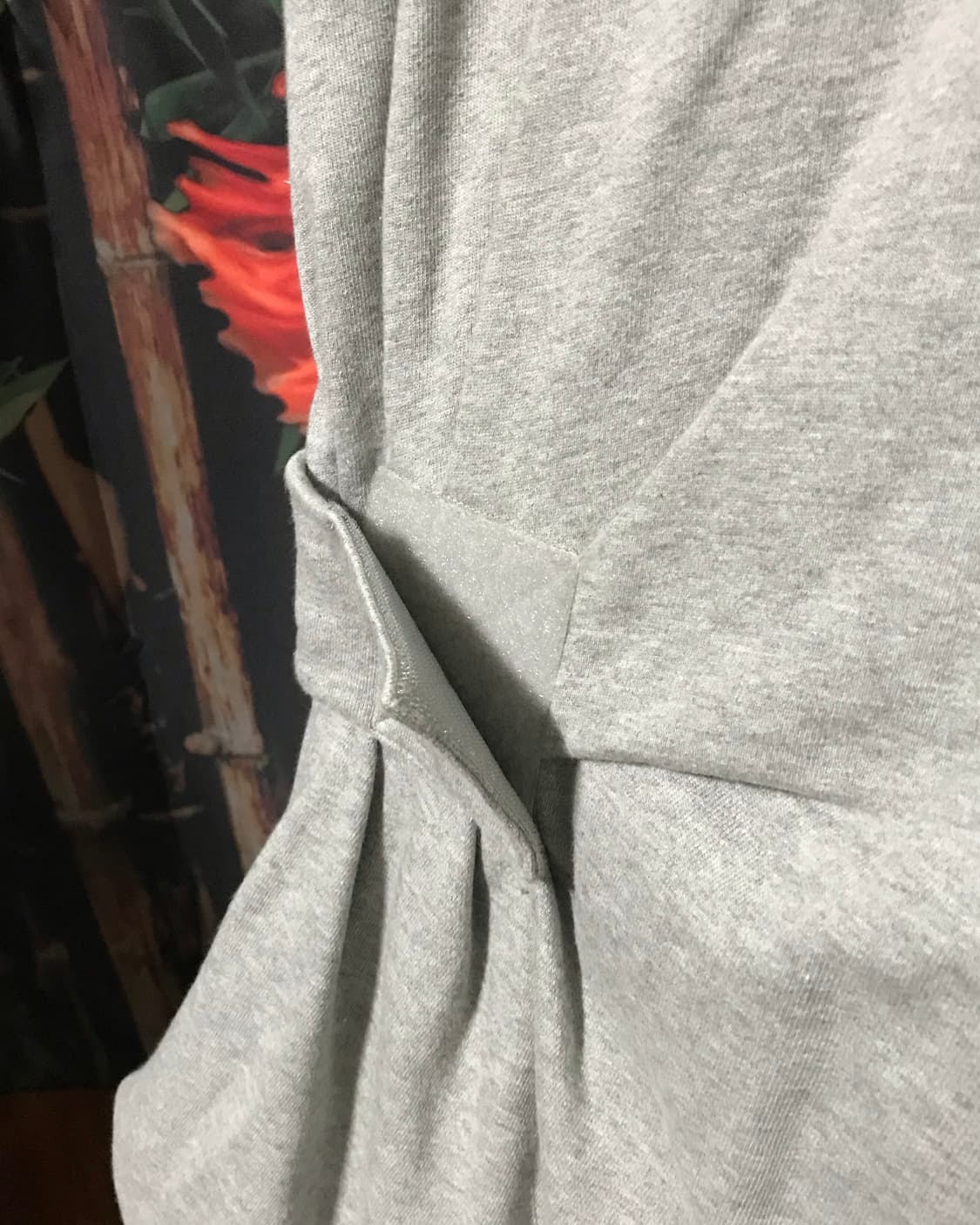 마크 제이콥스 그레이 디자인 스웻 반팔 원피스 상품이미지3