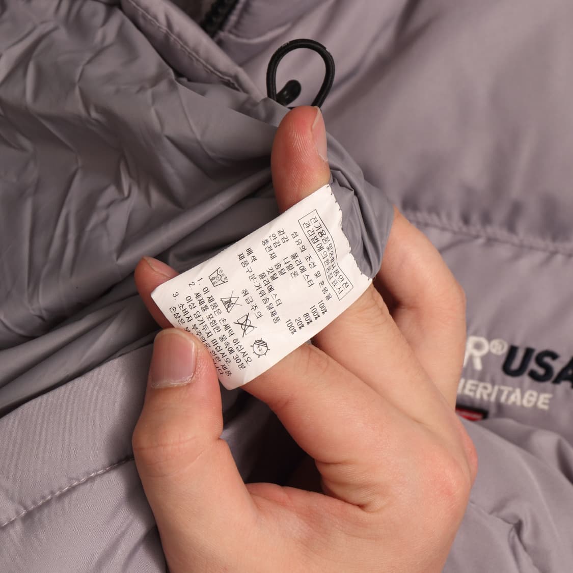 스타터 블랙라벨 숏 푸퍼 패딩 A1771 상품이미지5