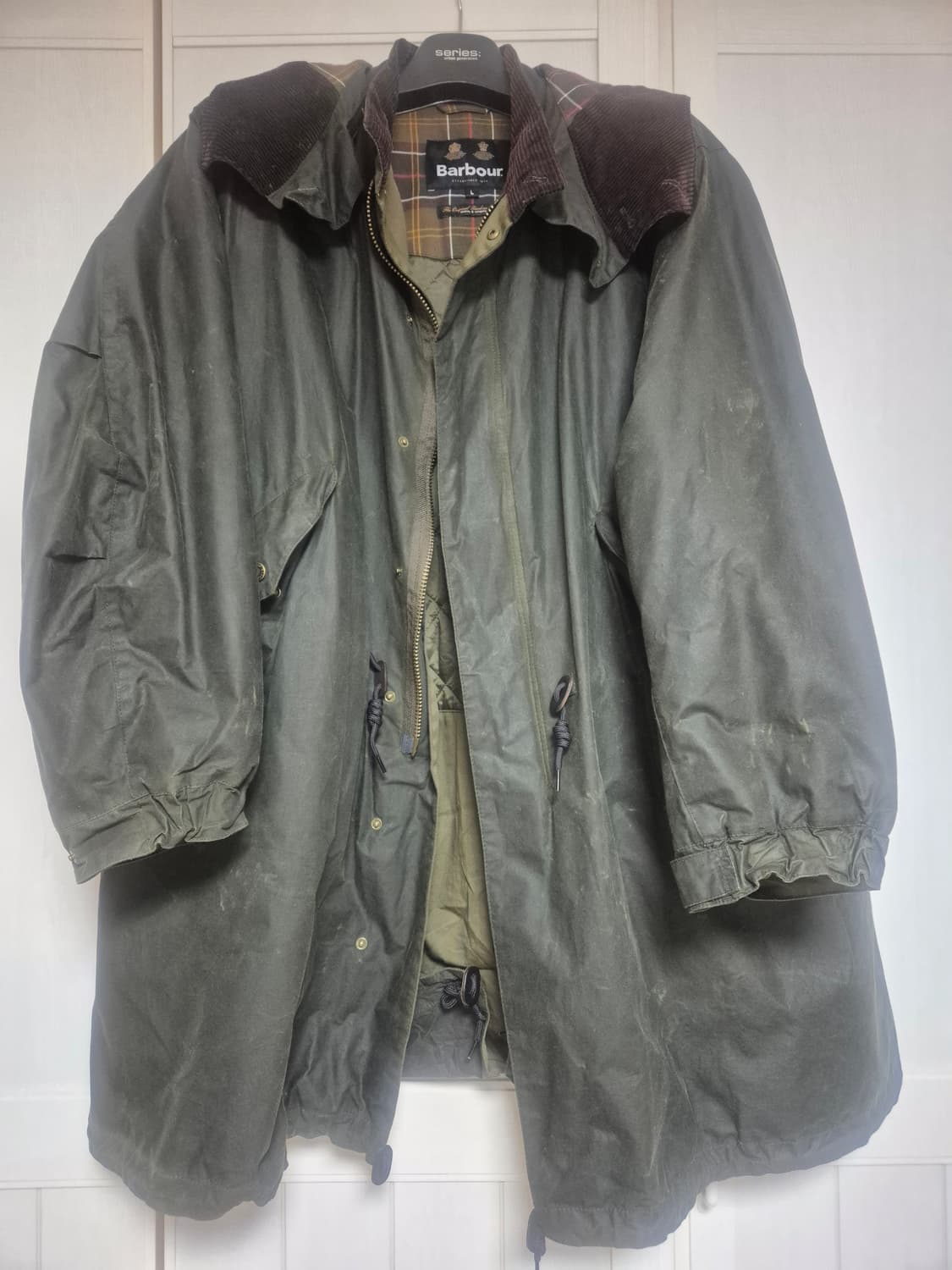 바버 왁스 코튼 자켓 상품이미지1