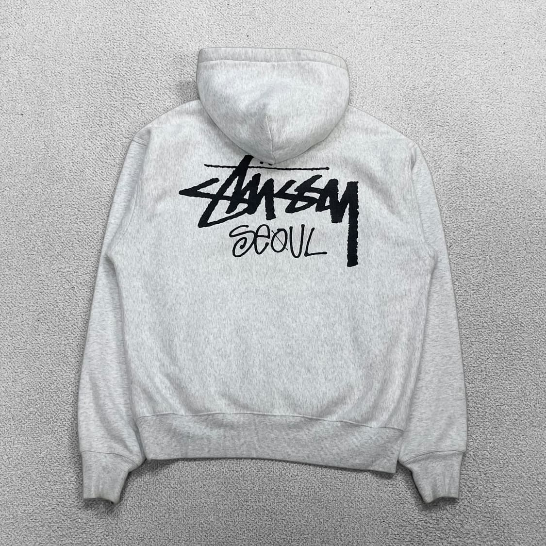 스투시 Stussy 서울 후드티 라이트그레이 상품이미지1