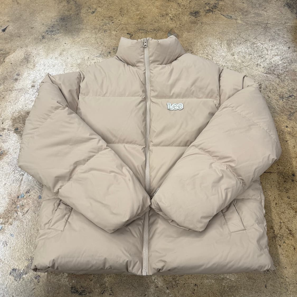 리 베이지 패딩 상품이미지2