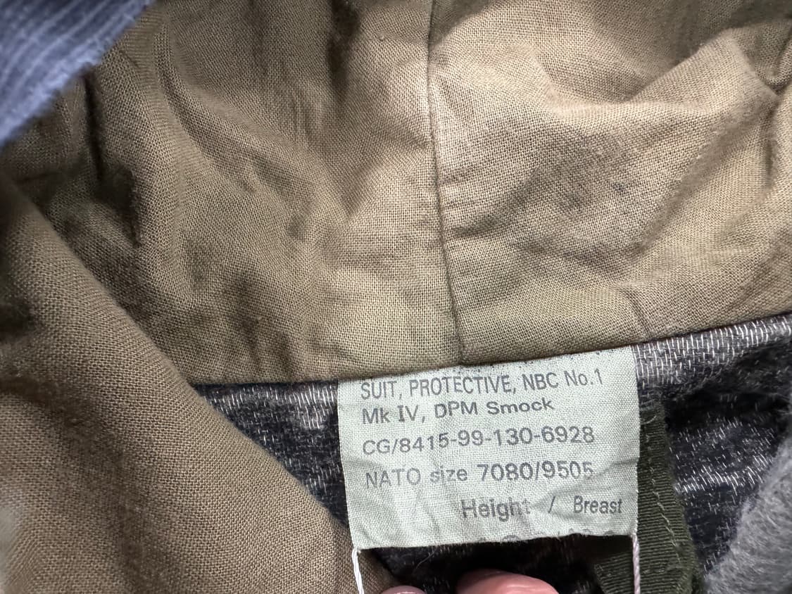 밀리터리 90s DPM 스모크자켓 상품이미지5