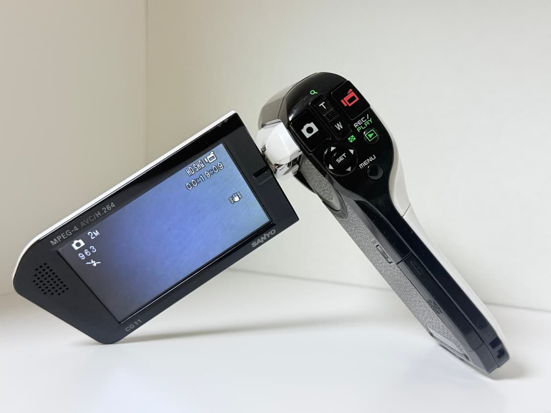 산요 작티 CG11 Xacti DMX-CG11 빈티지 디카 캠코더 상품이미지3