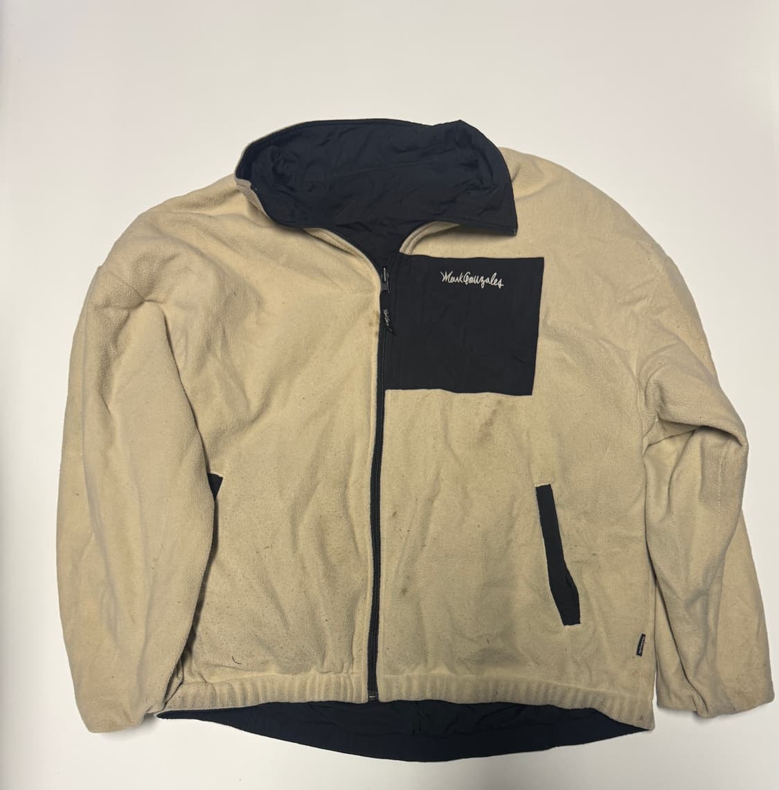 마크곤잘레스 빅사이즈 리버시블 바람막이 후리스 자켓 XL 상품이미지3