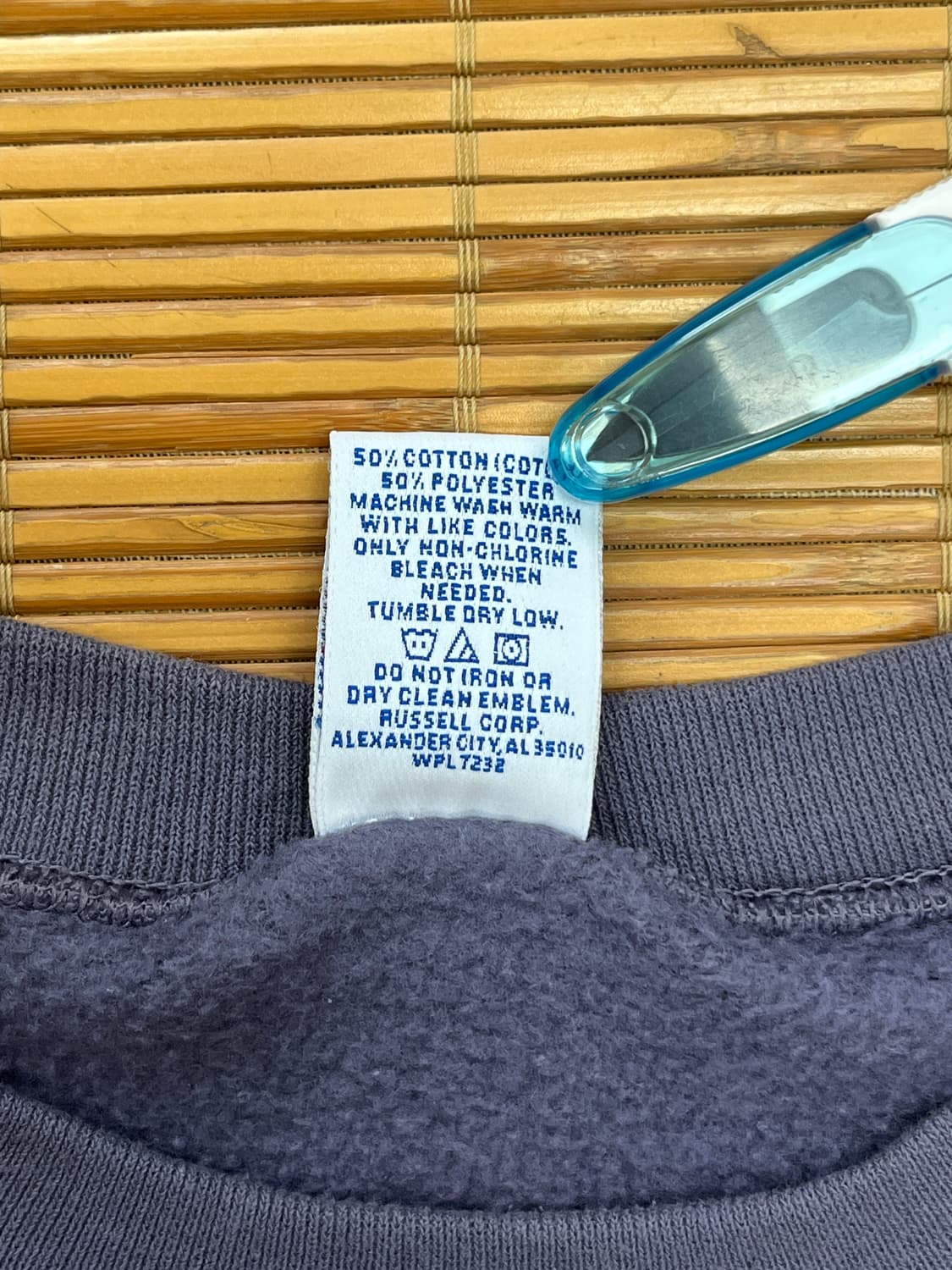 러셀 90s 스웻셔츠 맨투맨 라벤더 퍼플 상품이미지5