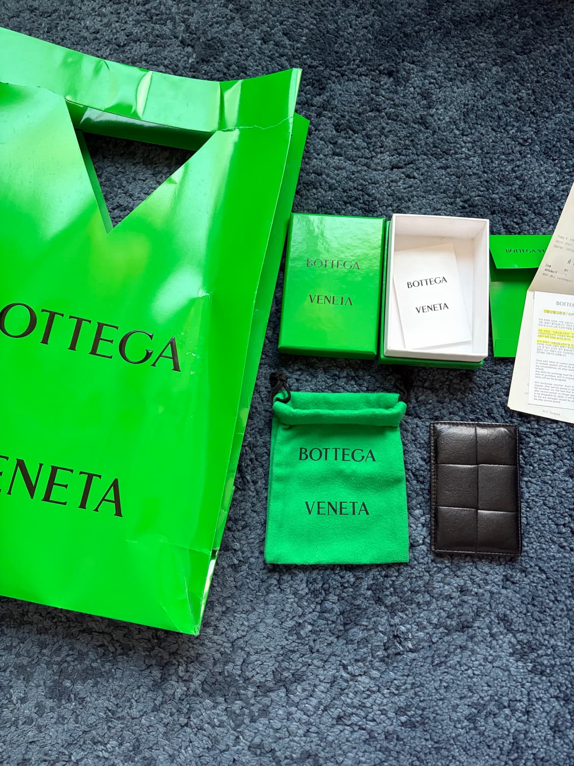 보테가 베네타 카드지갑 백화점 정품 상품이미지2