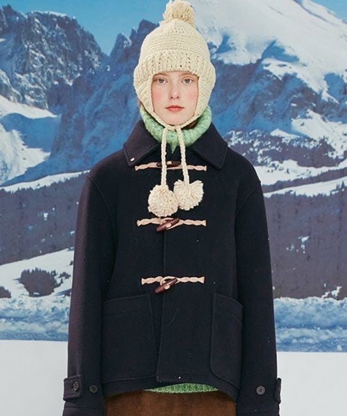 키르시 숏코트 떡볶이코트 상품이미지1