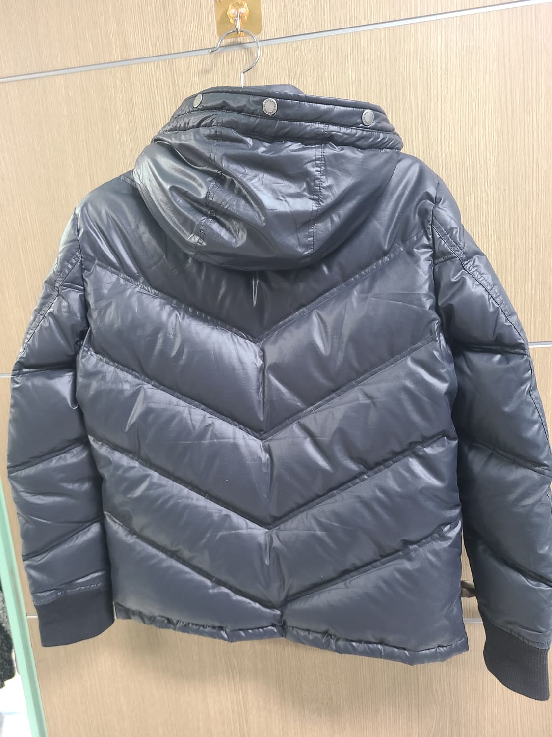 버버리 블랙라벨 후드 패딩 상품이미지5