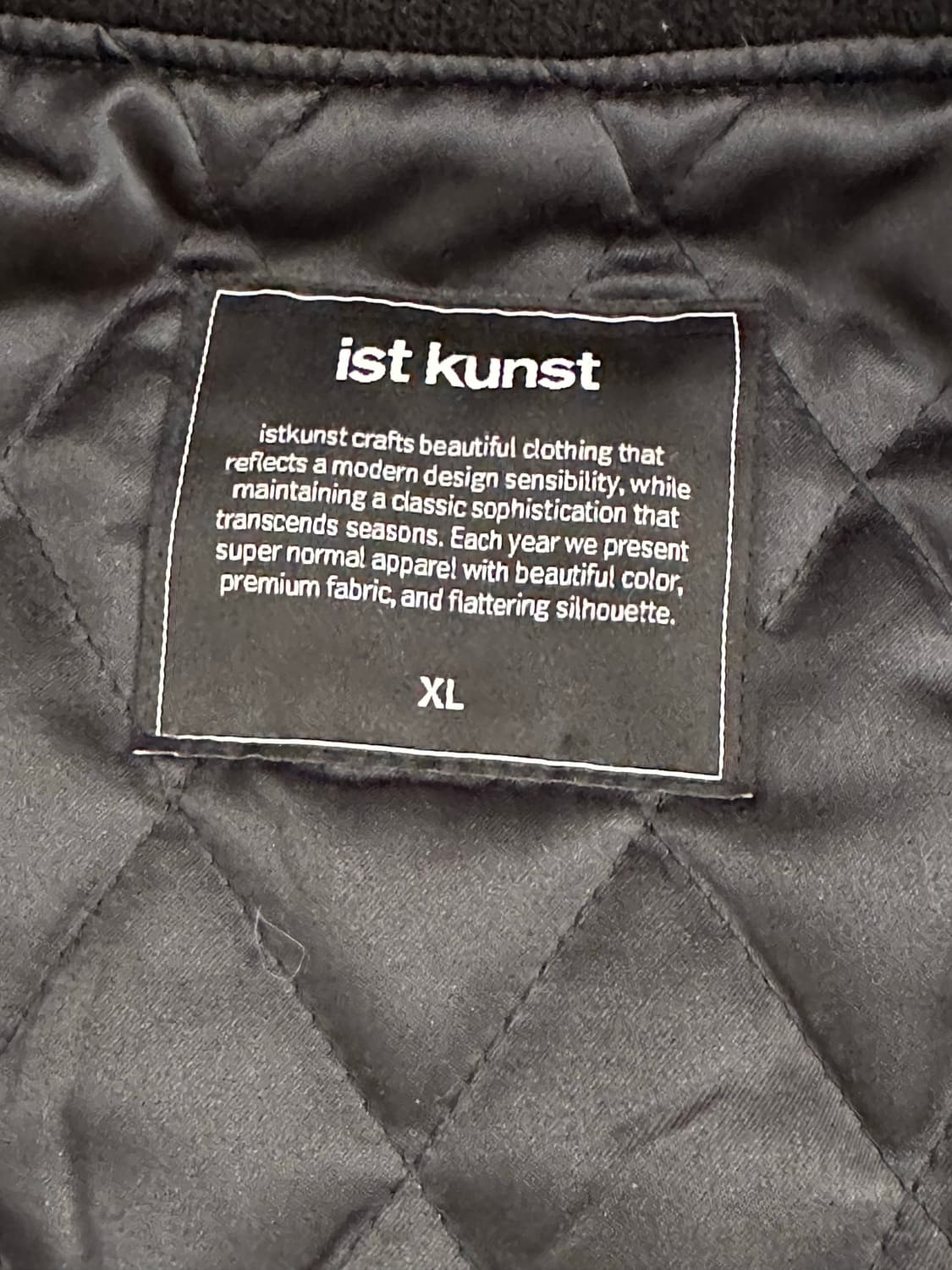 가죽배색 누빔 자켓 상품이미지2