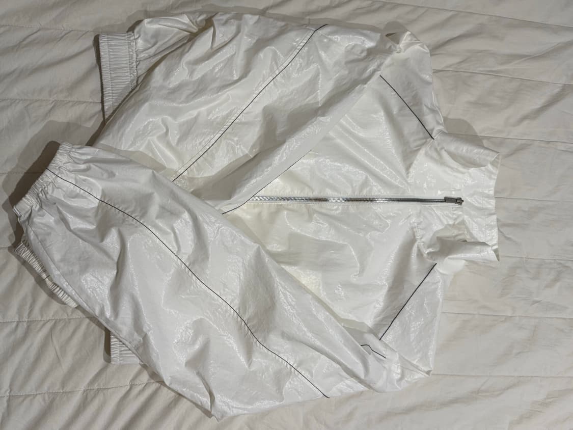 마뗑킴 여성용 화이트 자켓 M 새상품 상품이미지5