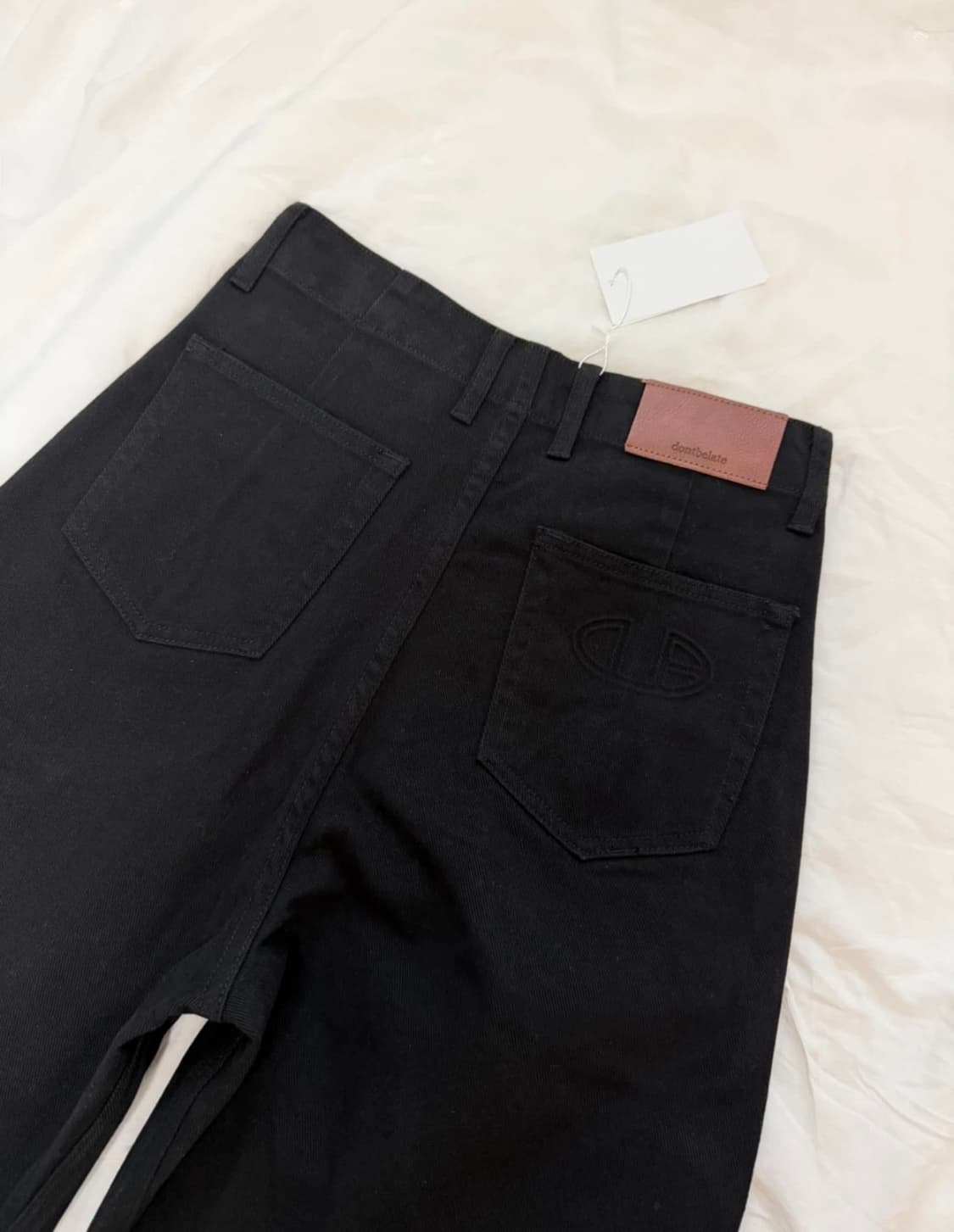 [새 상품] 돈비레잇 이지 커브 코튼팬츠 s 상품이미지5