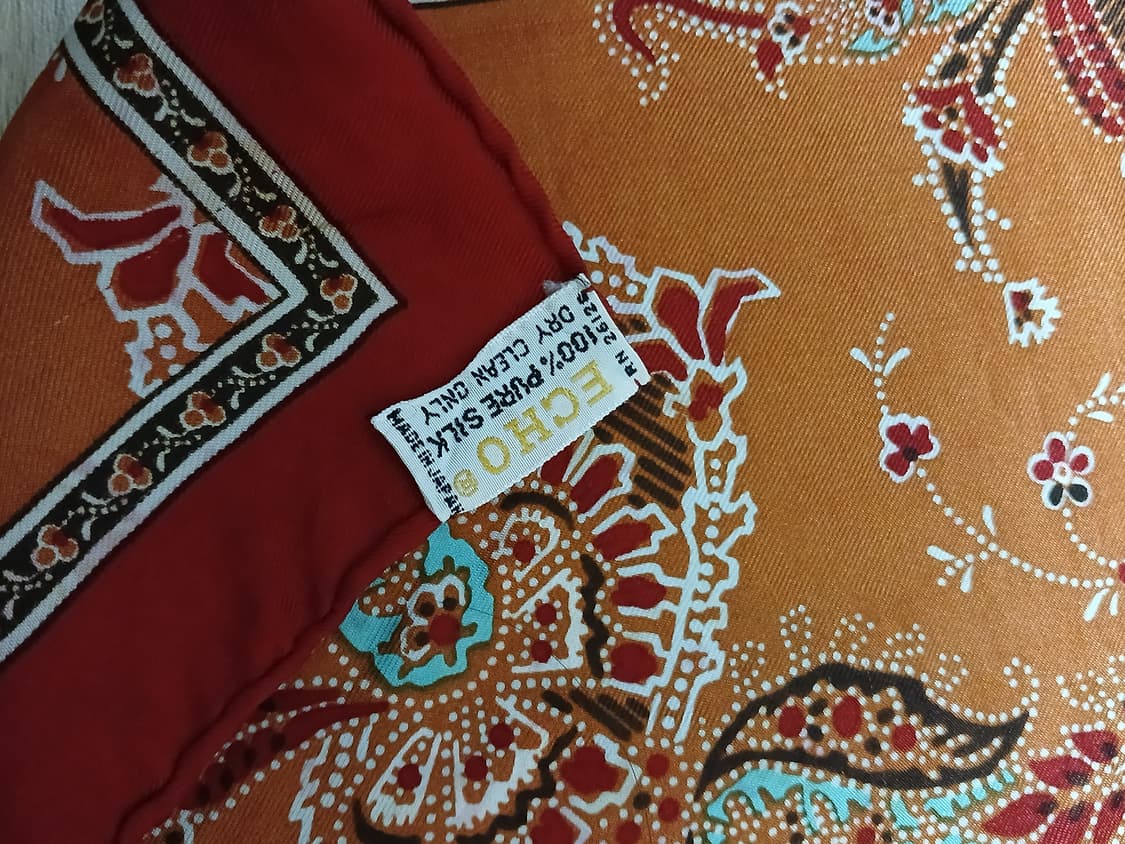 Echo 실크 스카프 상품이미지2