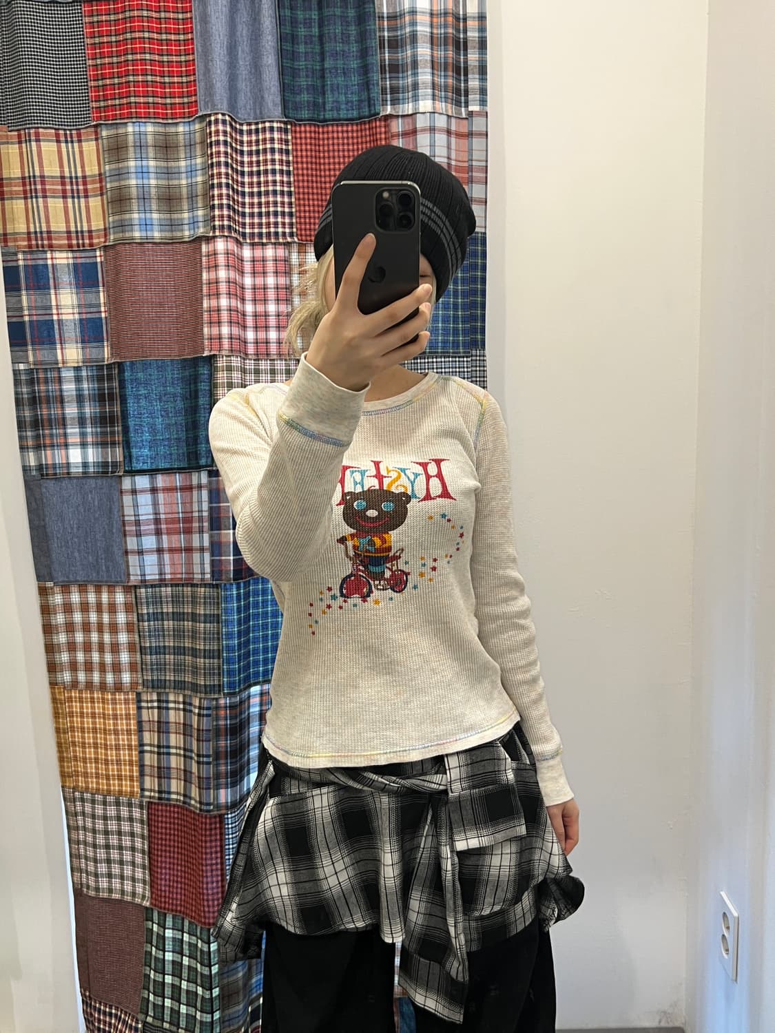 히스테릭 글래머 베어 아카이브 라인 롱슬리브 상품이미지2