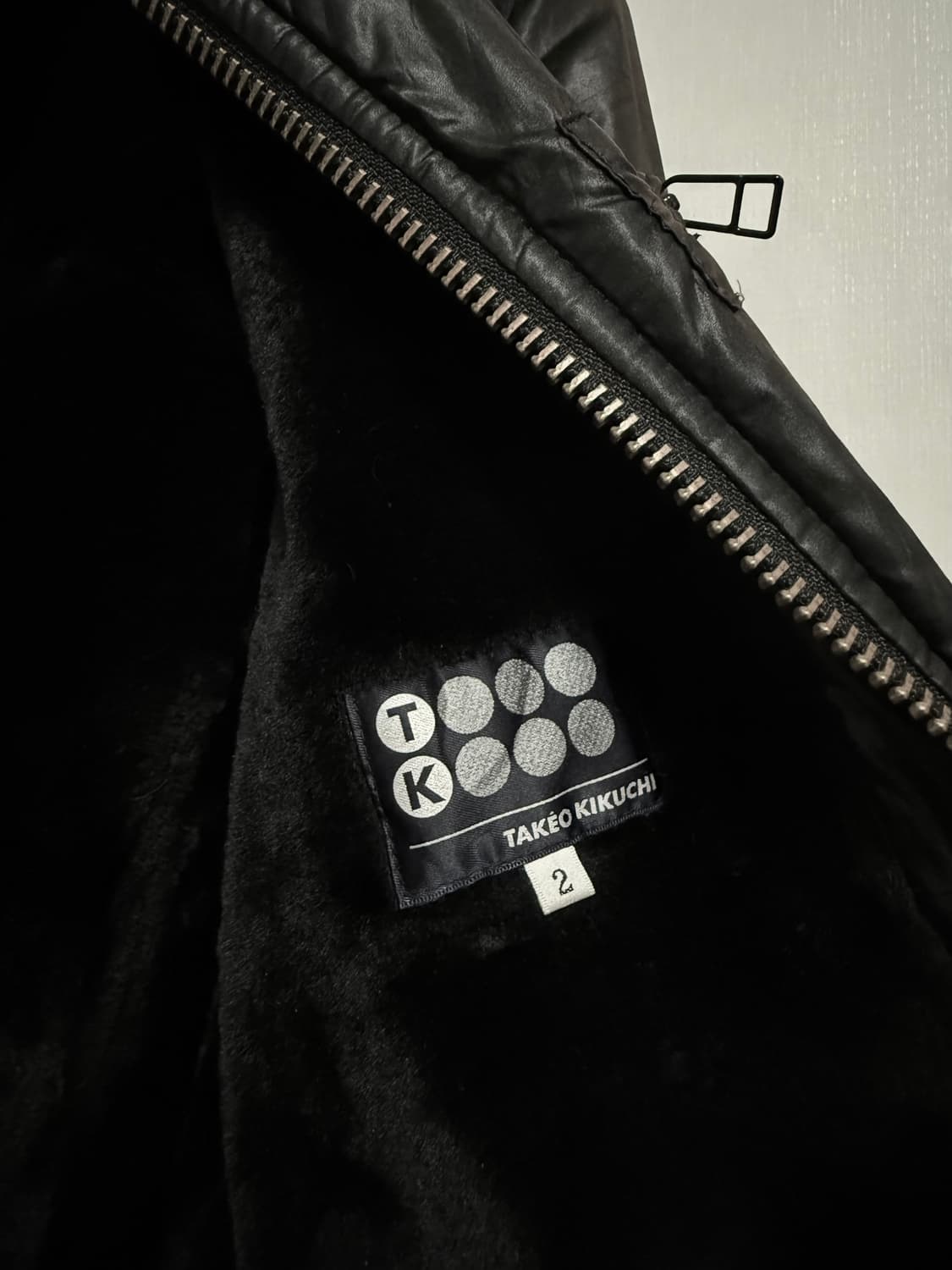 TAKEO KIKUCHI detail fur two-way zip-up  상품이미지5