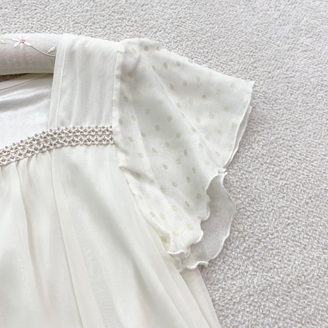 순우유 크림 ♥ 청순여리 페어리 블라우스 상품이미지3