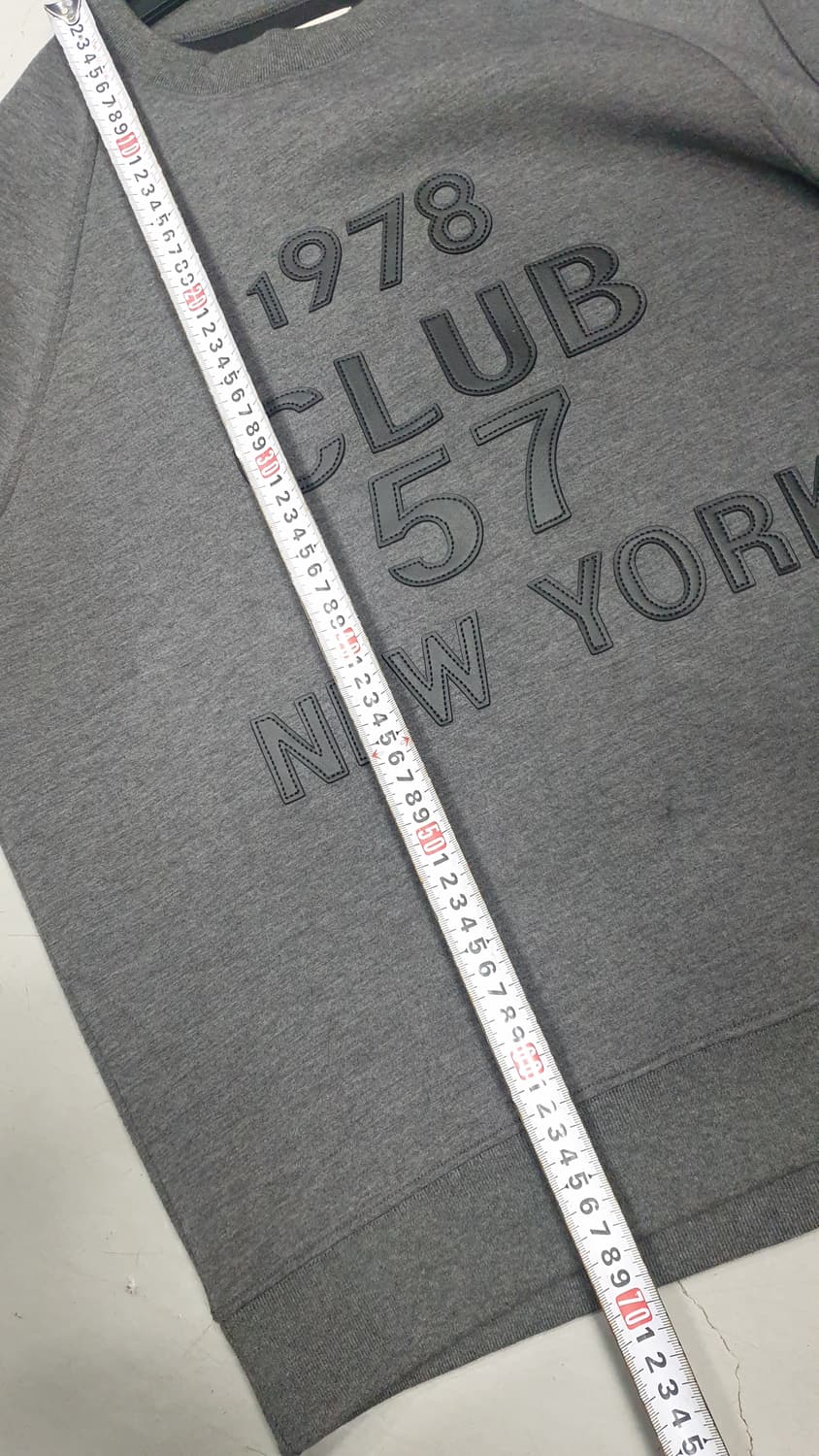 브루하하 1978 클럽 맨투맨 회색  상품이미지3