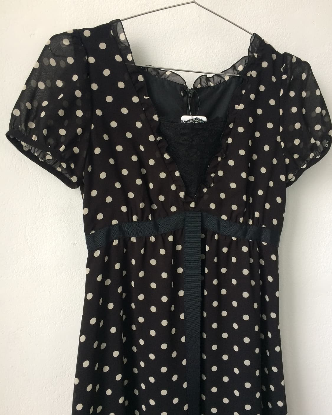 Dot pattern onepiece 상품이미지5