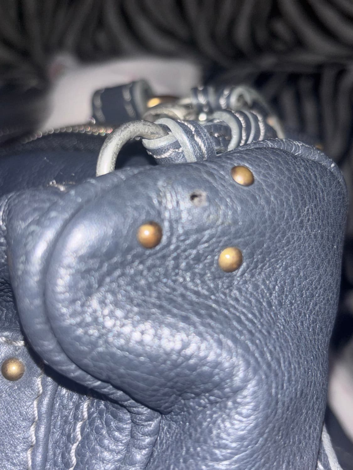 끌로에 패딩턴백 다크네이비 상품이미지7