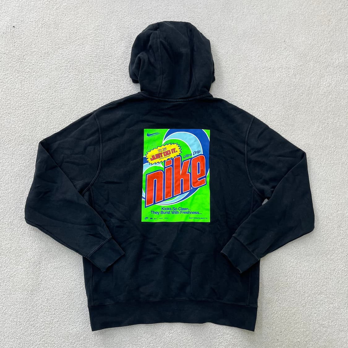 L 나이키 백로고 후드 티셔츠 0316M 상품이미지5