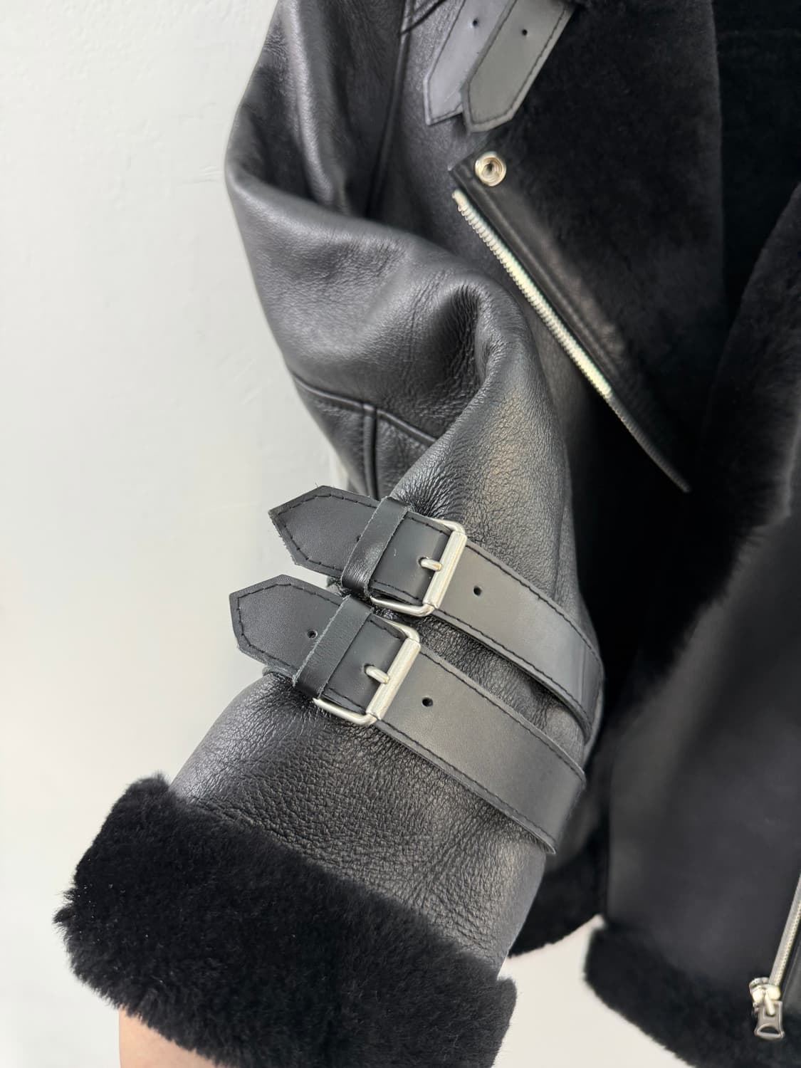 b3 무스탕 b3무스탕 b-3무스탕 무통 가죽자켓 레더자켓 상품이미지5