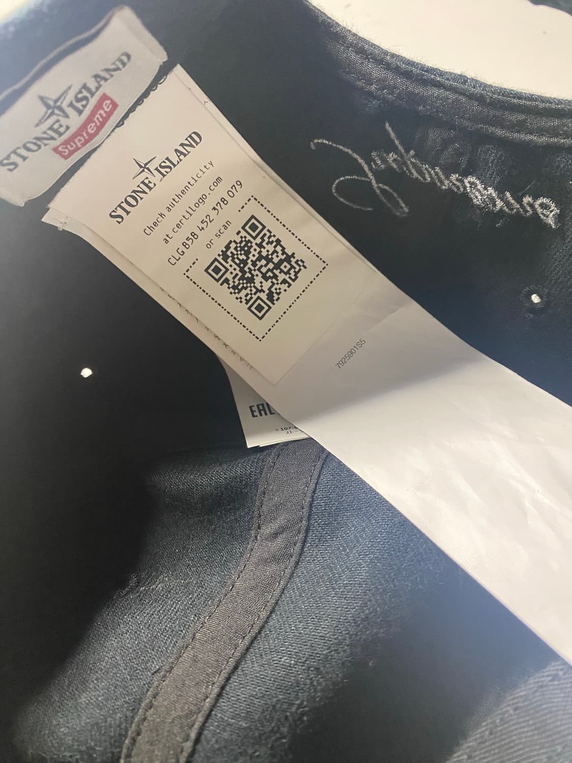 슈프림 X 스톤아일랜드 빈티지 볼캡 상품이미지2