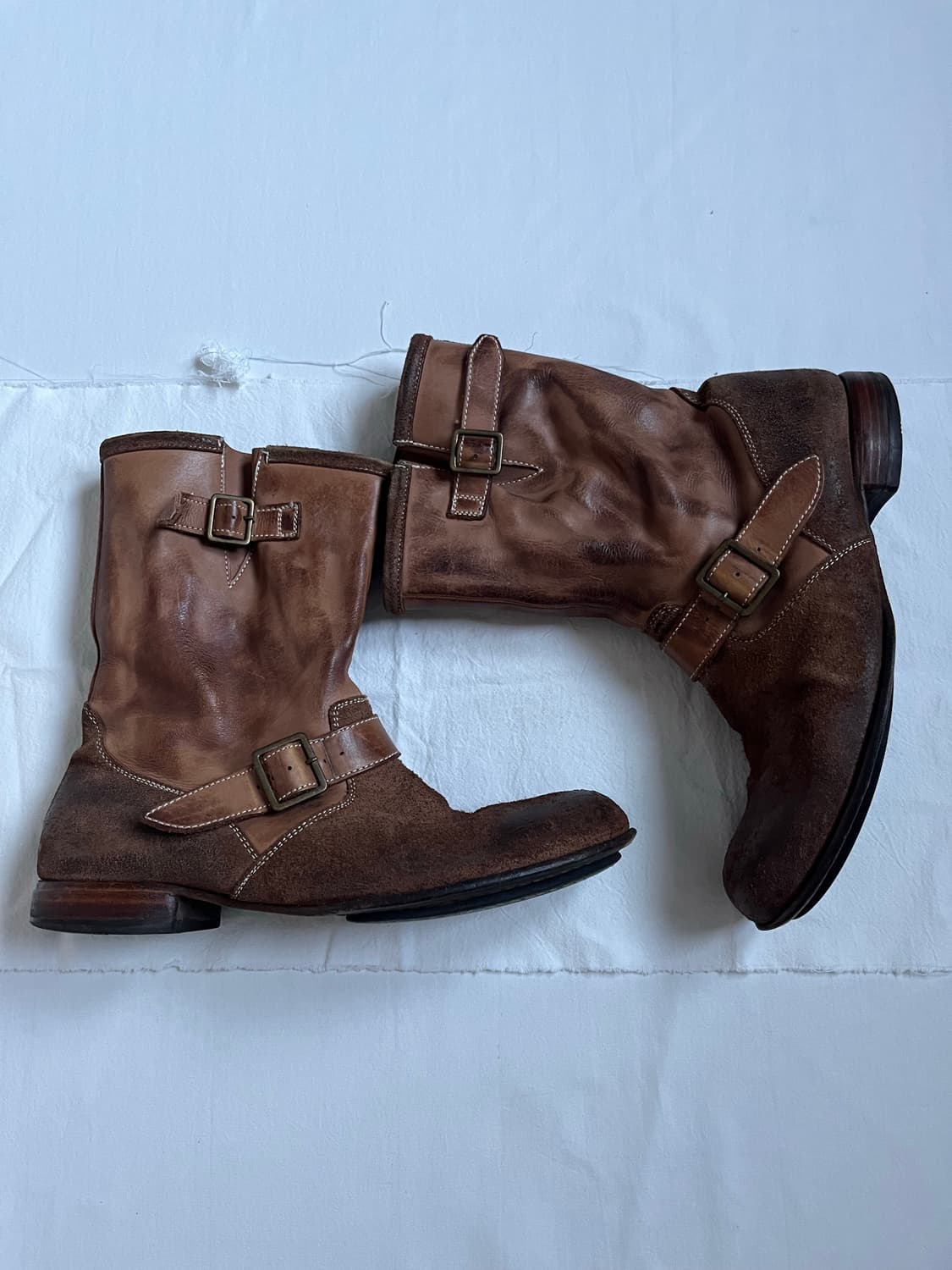 Kyoji Maruyama Calf Skin Engineer Boots 상품이미지1