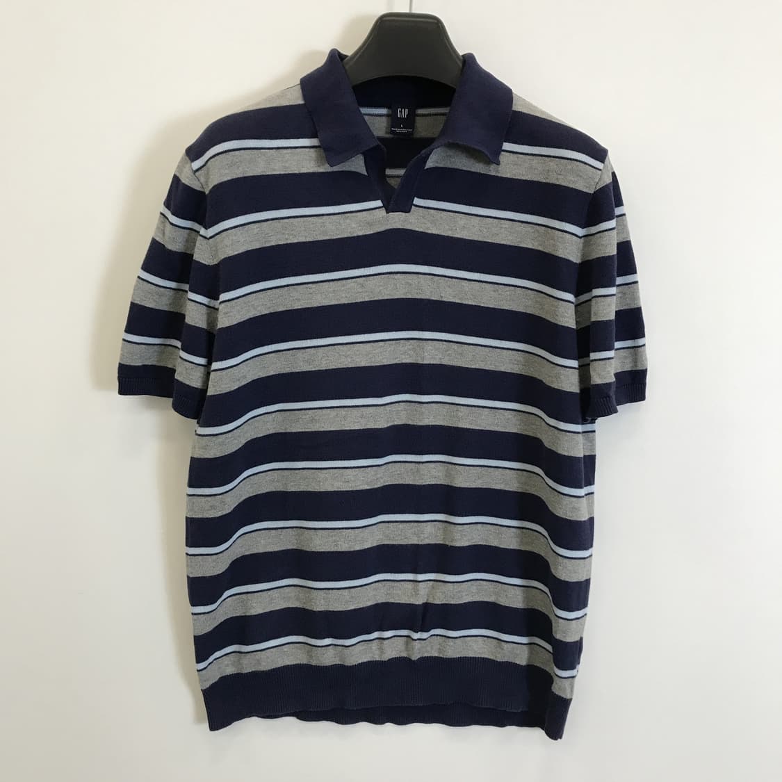 GAP 올드갭 반팔 니트카라티 [L] 상품이미지1