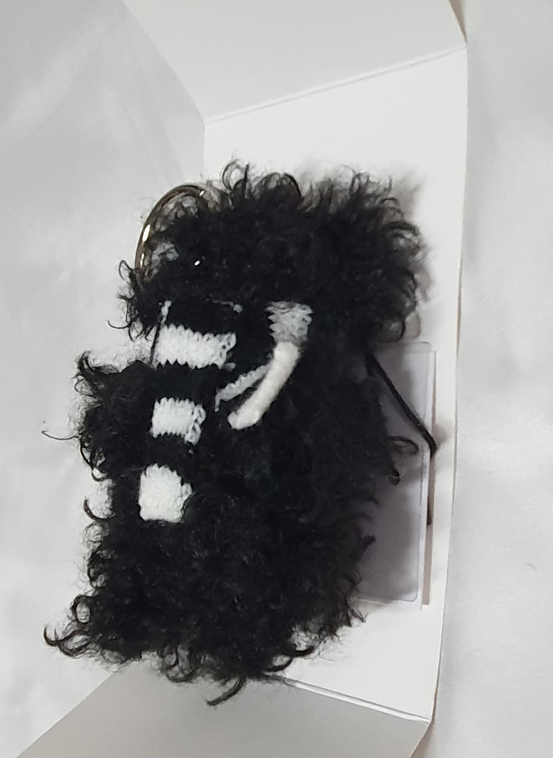 블랙 화이트 못난이 마리떼 프랑소와 저버 키링 상품이미지3